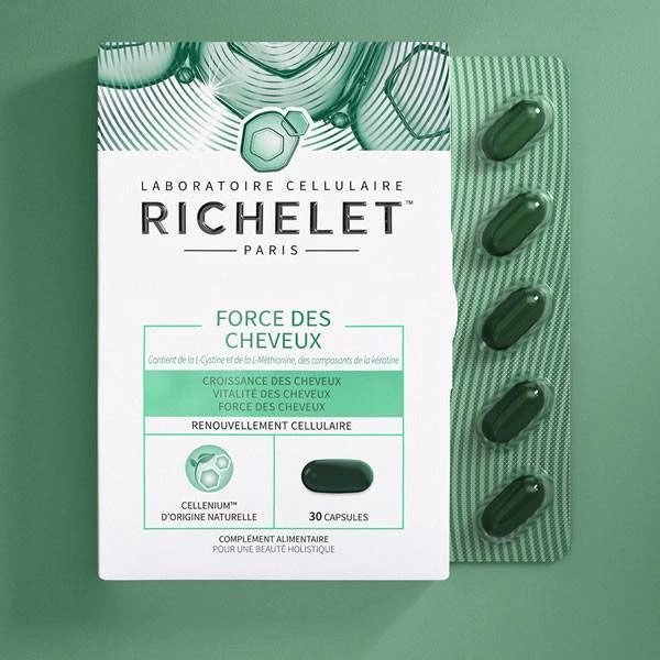 RICHELET® Force des Cheveux - 30 capsules (1/jour)