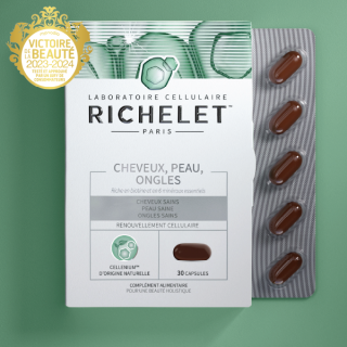 RICHELET® Hair, Skin, Nails food supplement - 30 capsules (1/day)