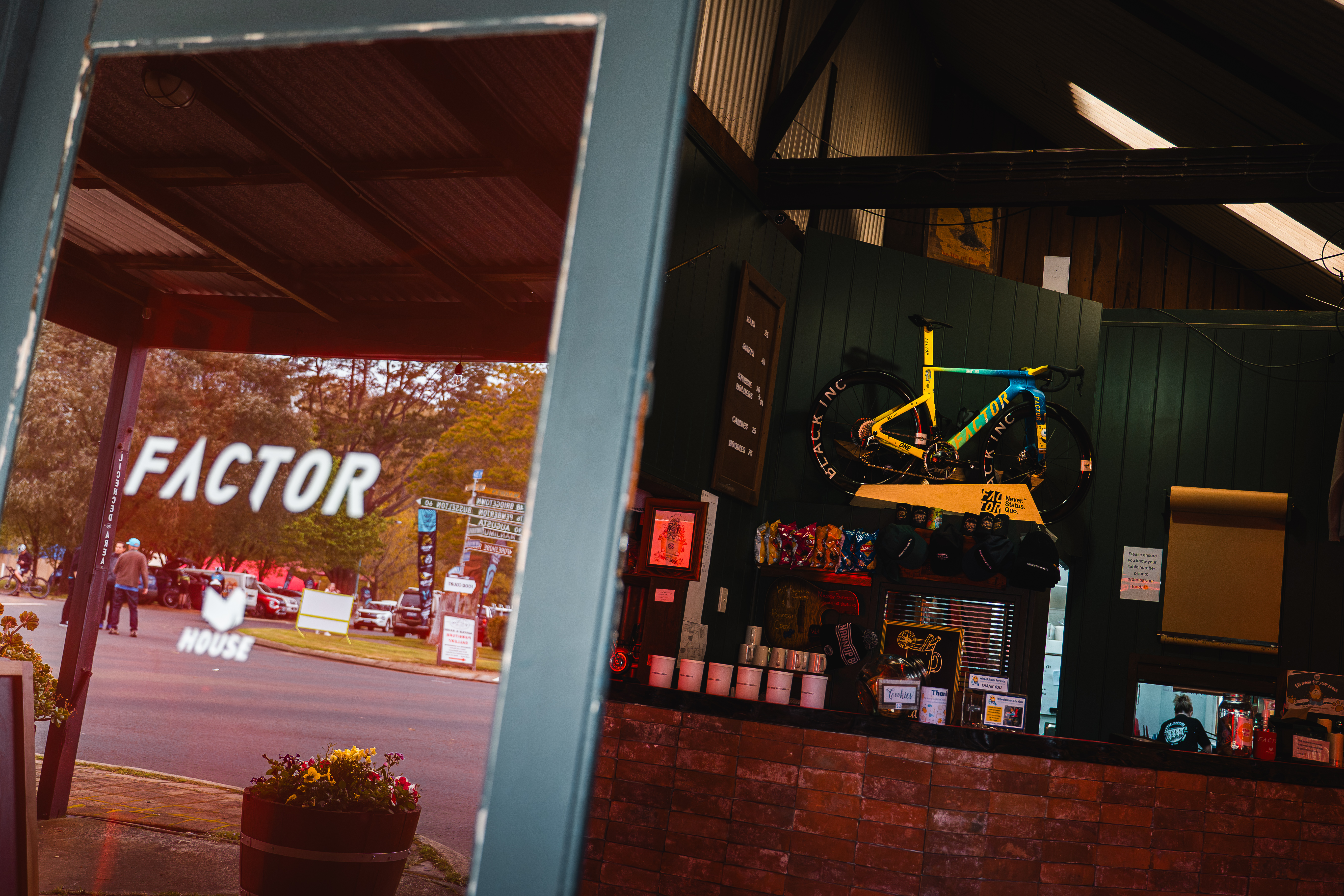 Factor house Australia Gravel World Championships 2026