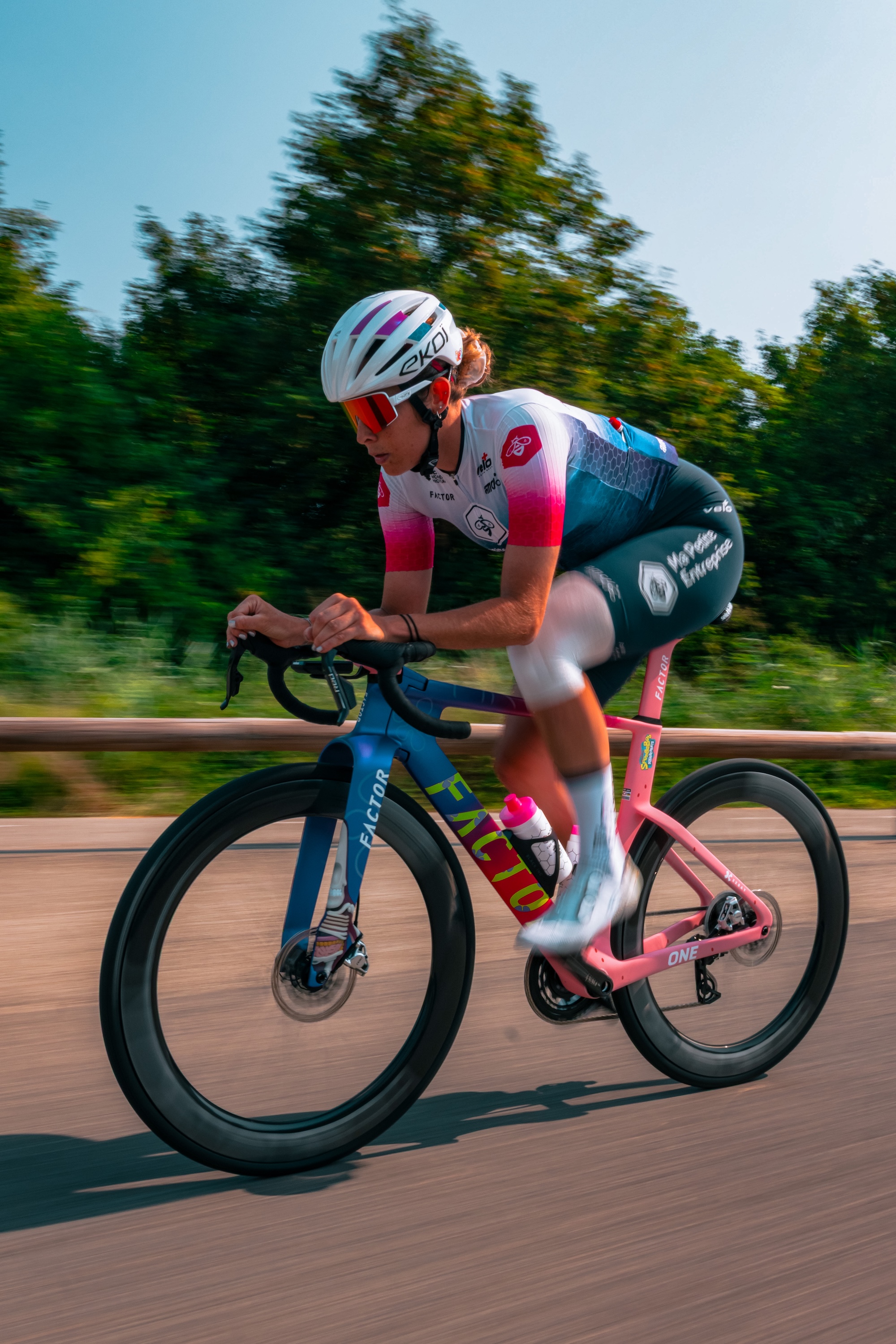 TDFFaZ - MPE - Rider on Patrick ONE training ride 