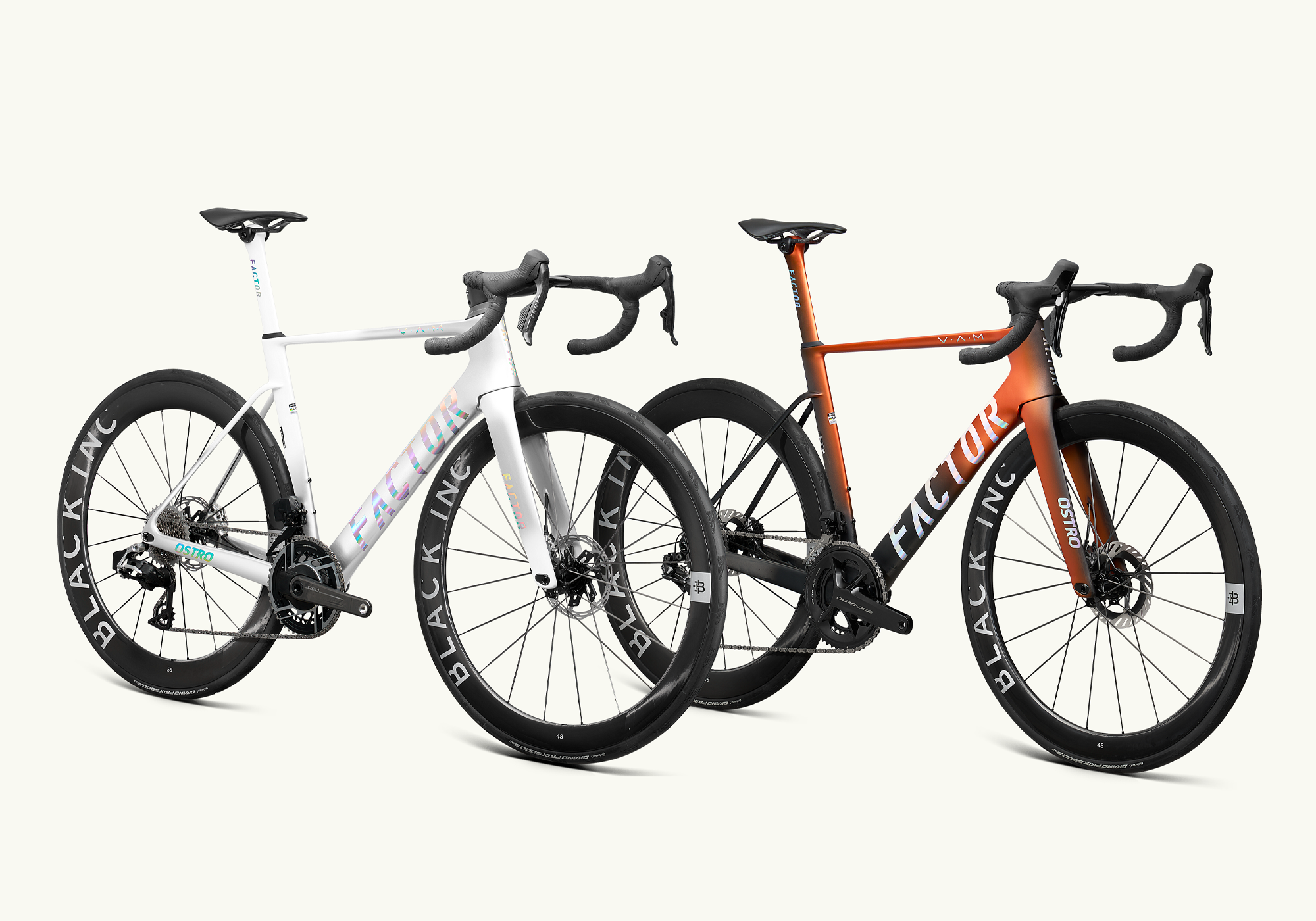 OSTRO VAM Arctic Chrome Road Bike