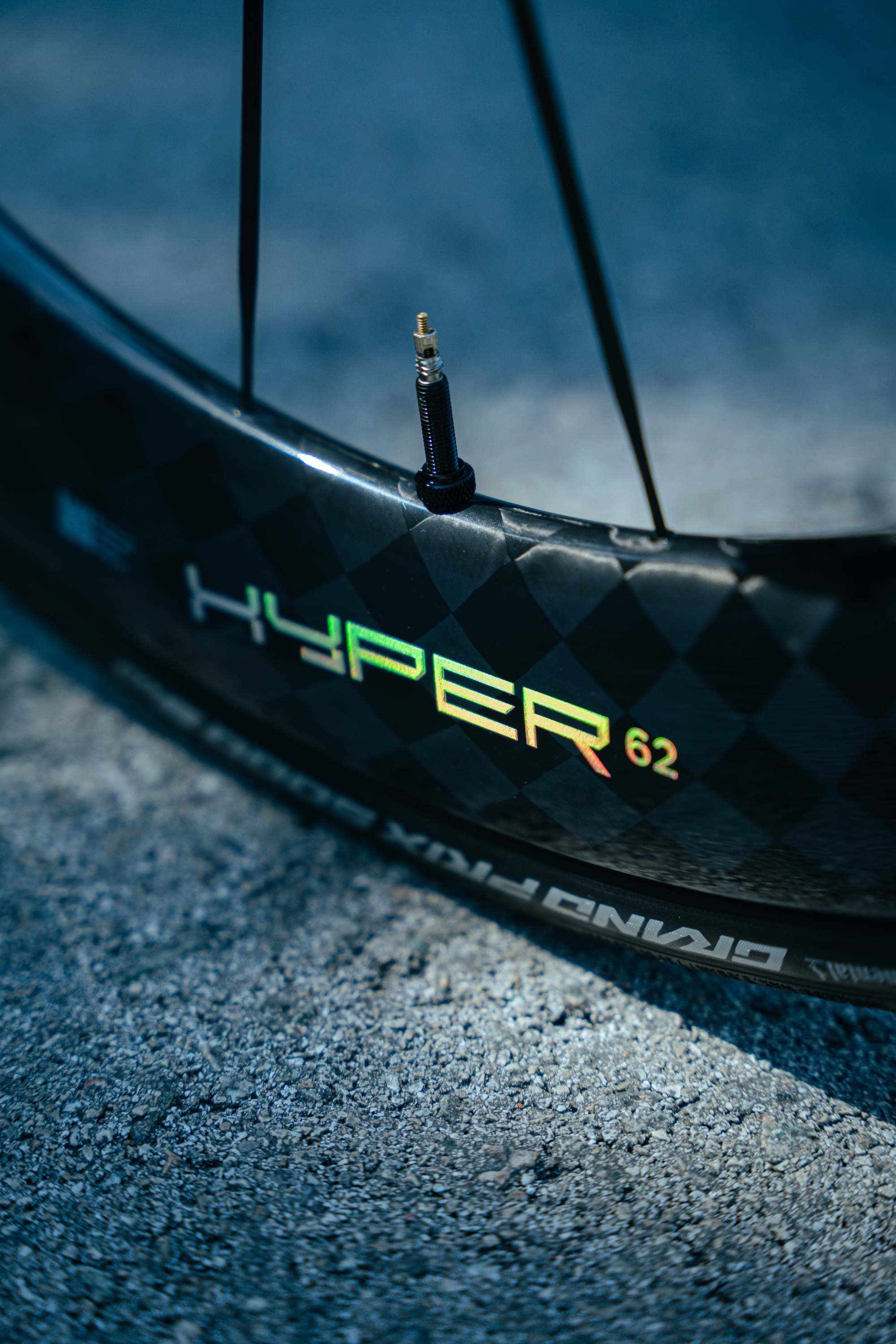 Close-up of the HYPER 62 Wheelseet