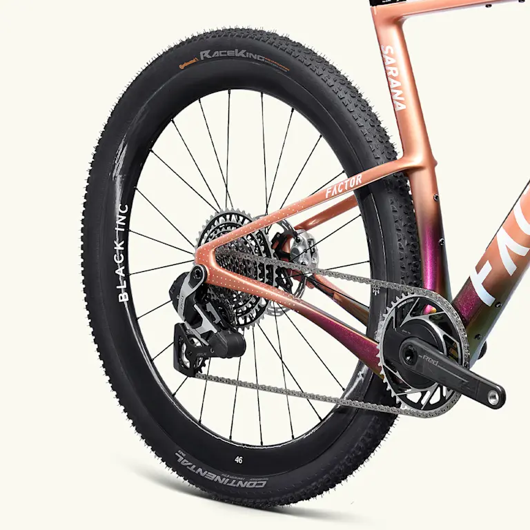 Black Inc 46 gravel hjulsett