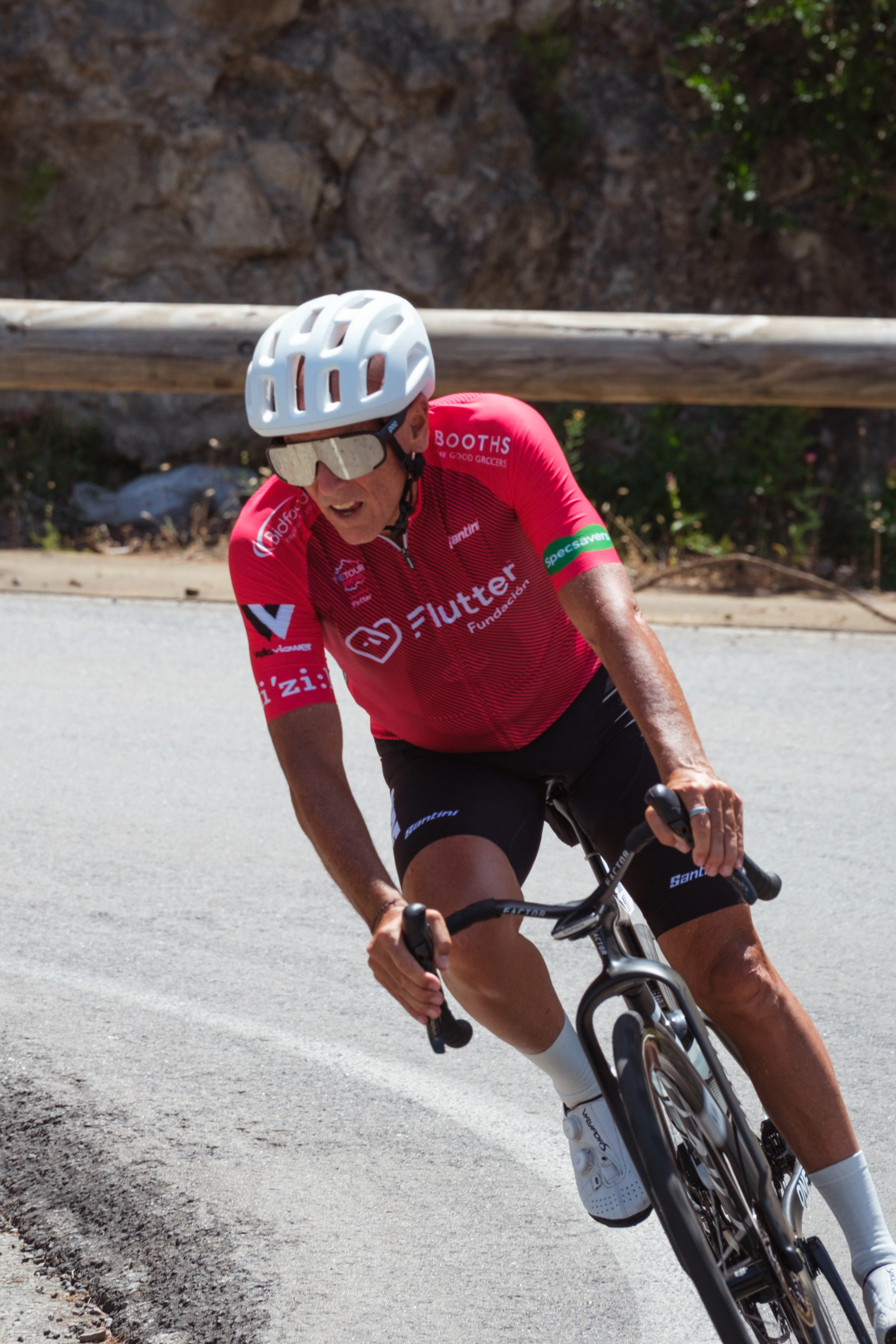 Rob Gitelis riding the ONE - Tour 21
