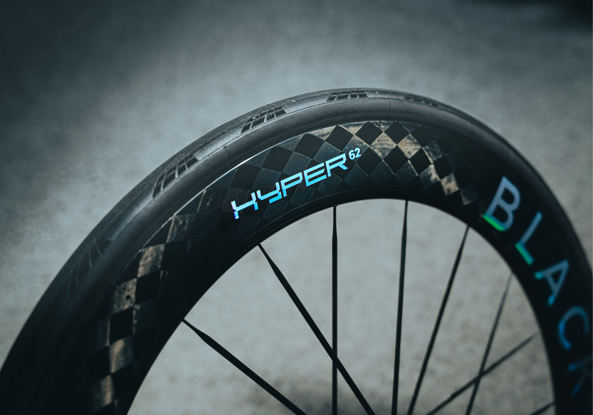 HYPER 62 wheelset, Textreme closeup