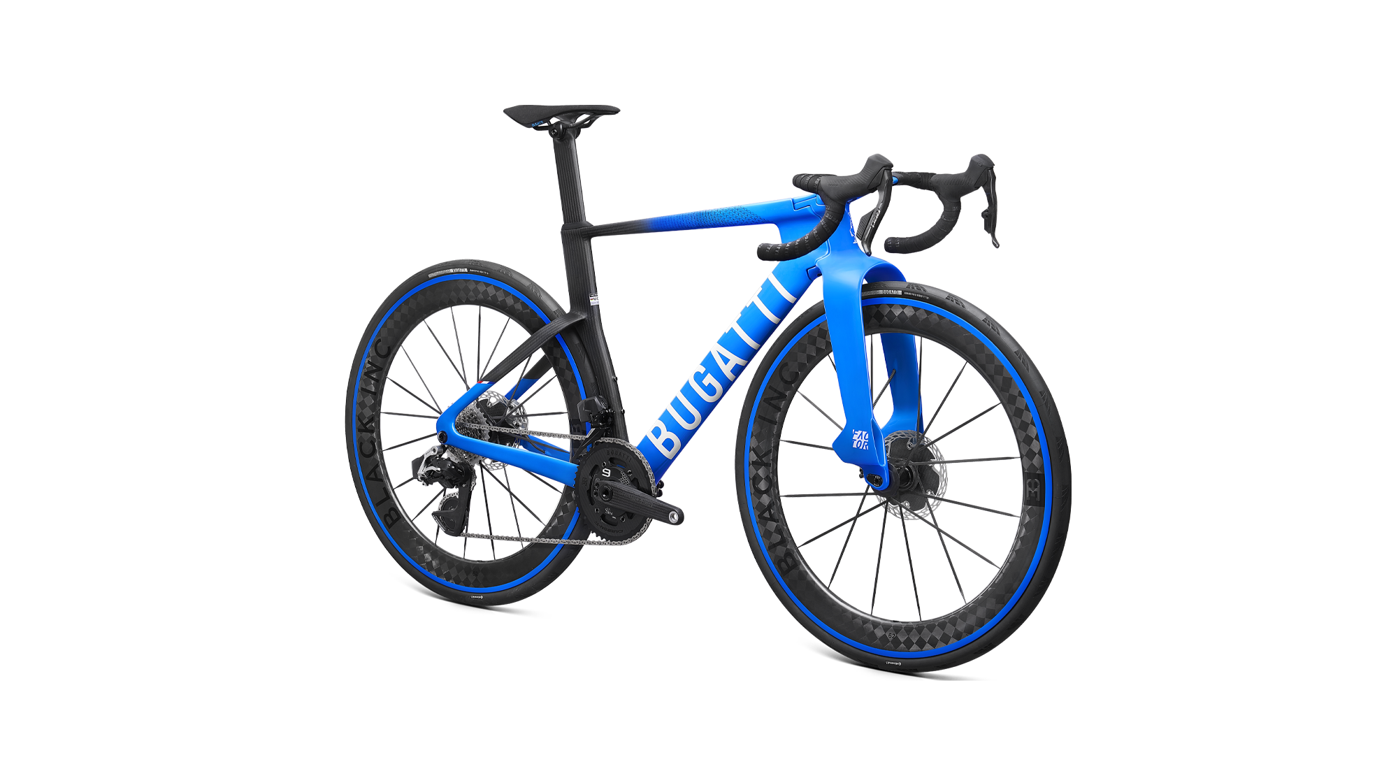 Bugatti Factor ONE angled forward on a white background.