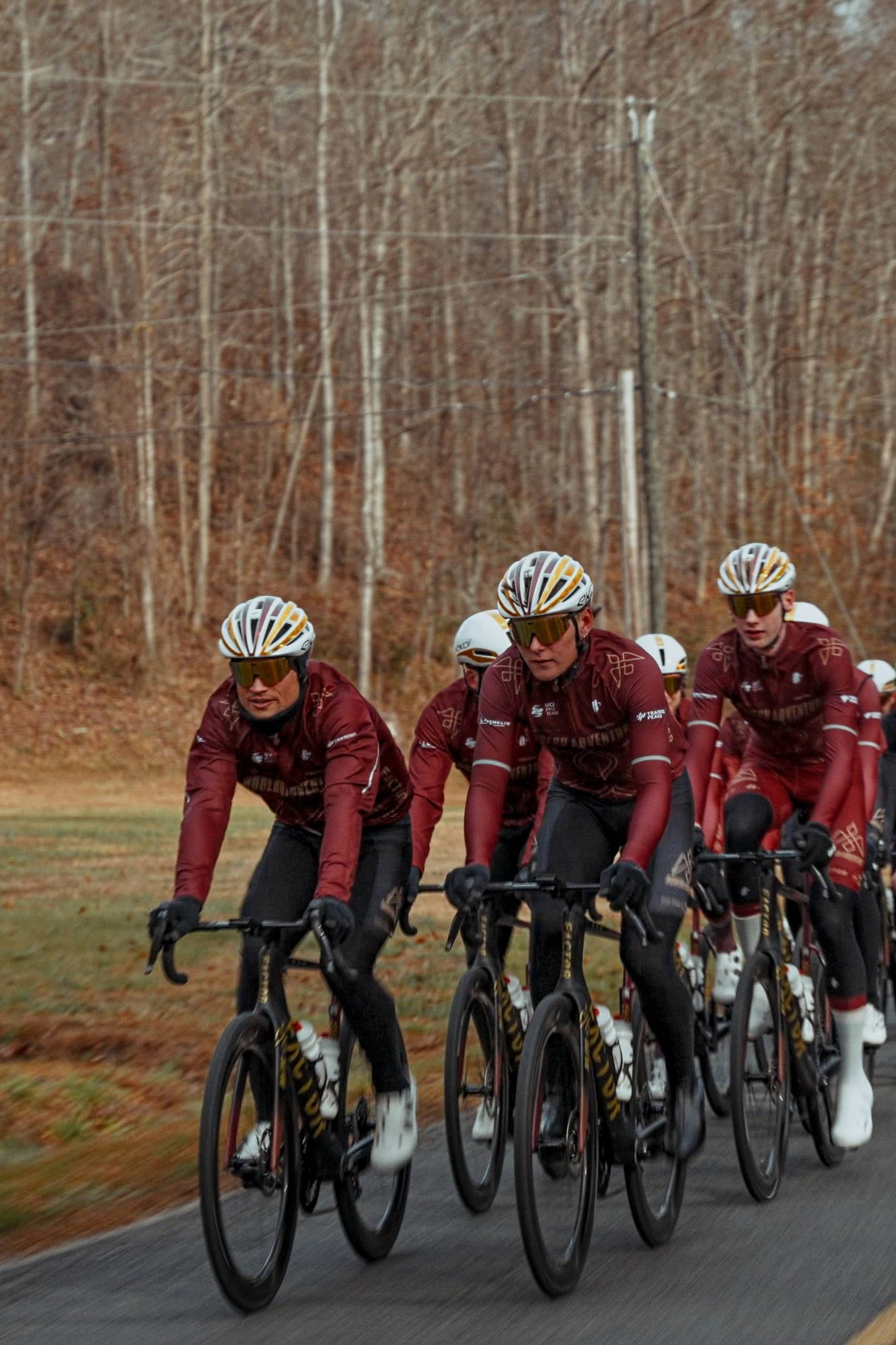 Modern Adventure Pro Cycling group training ride