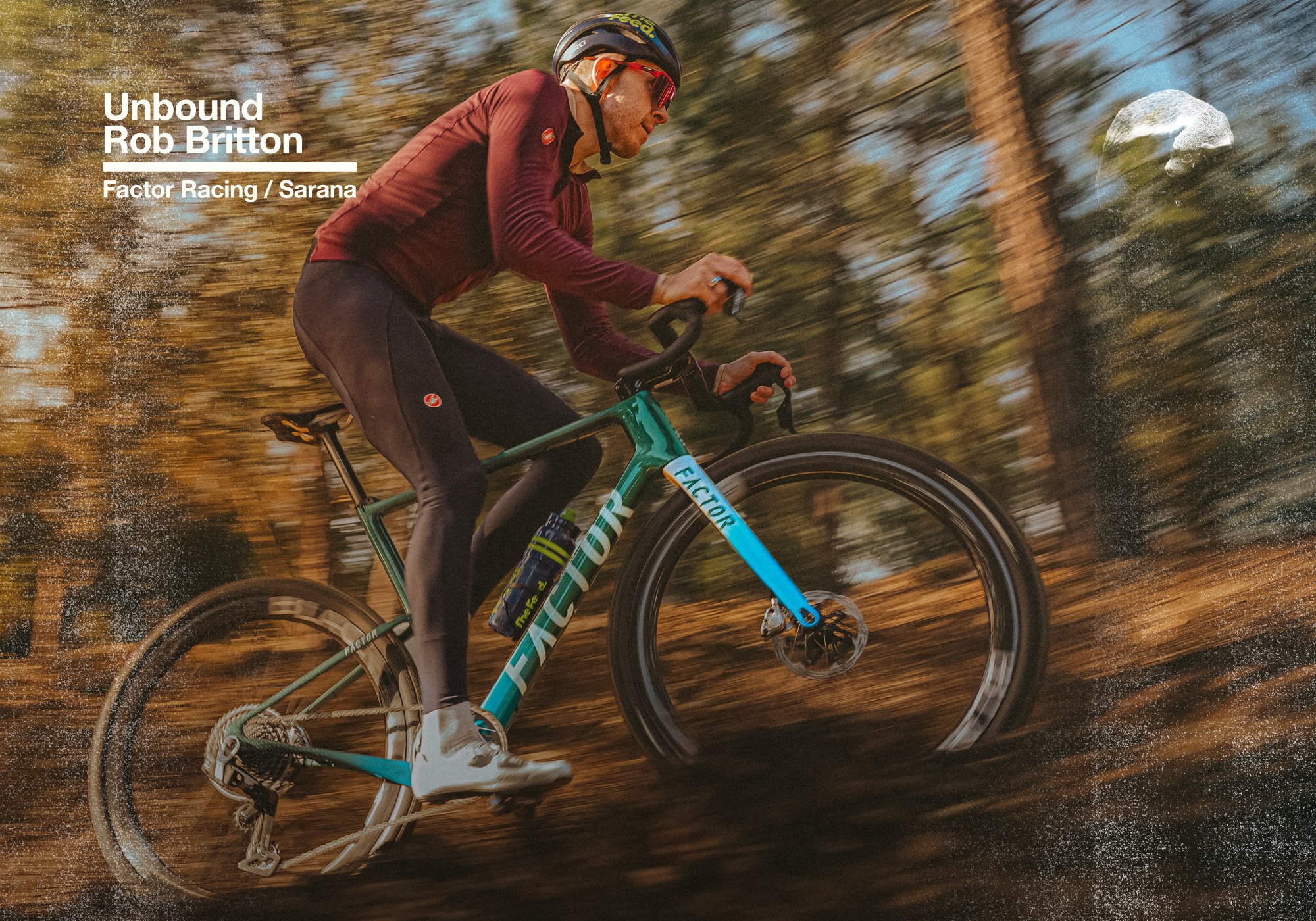 Rob Britton riding the Sarana, getting ready for Unbound 2026