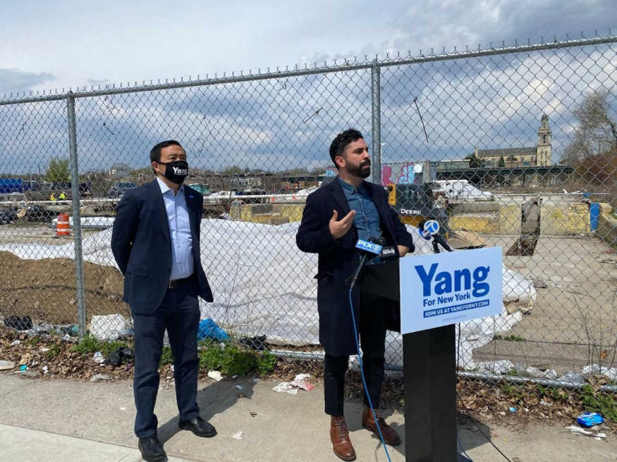 Raphael Espinal and Andrew Yang