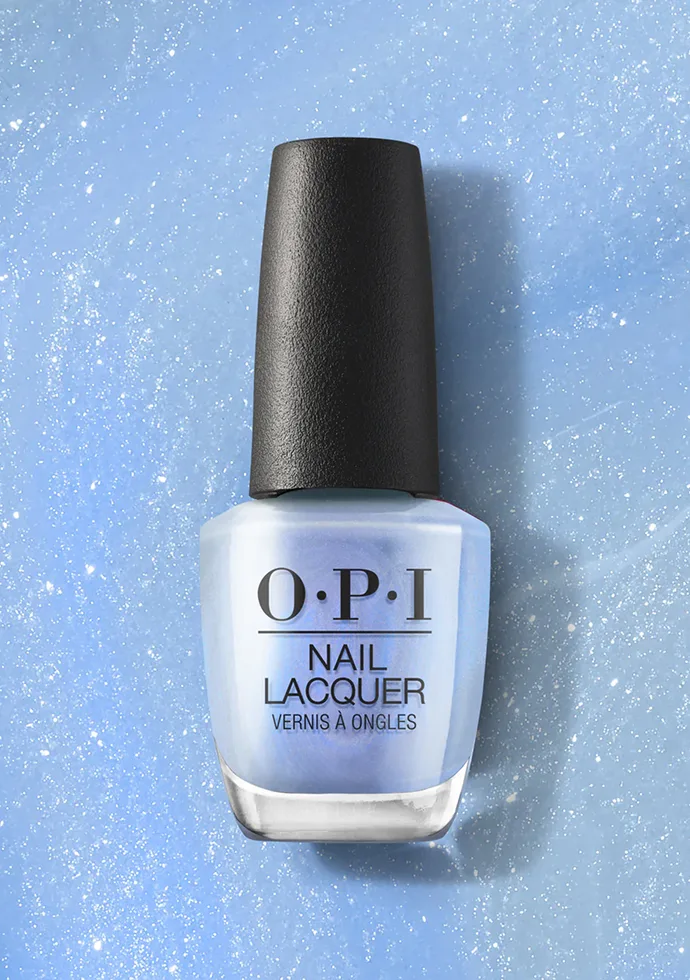 Blue Nail Polish: Happy Play-ce