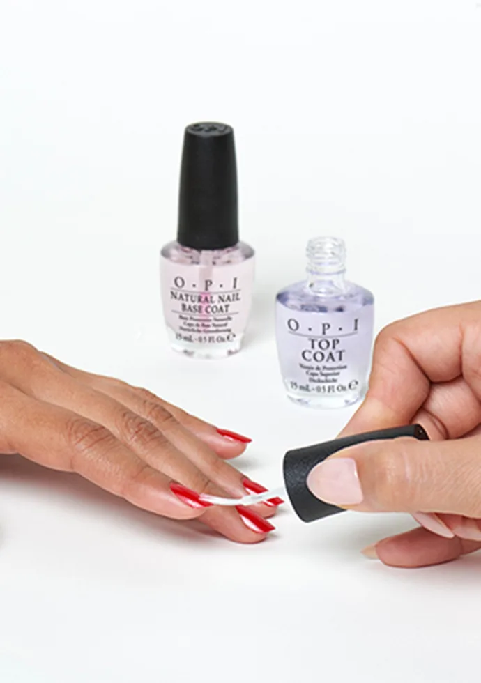 Use of a base coat helps to achieve full color coverage
