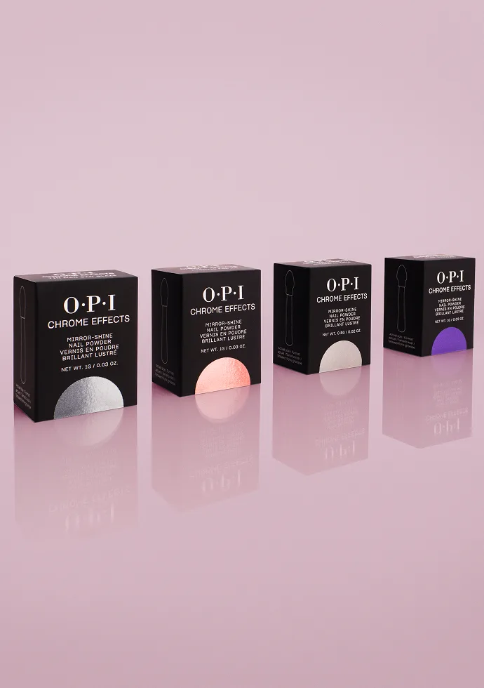 The iconic glazed donut look: “Tin Man Can Glaze” on top of GelColor Funny Bunny delivers that iconic pearl chrome glow