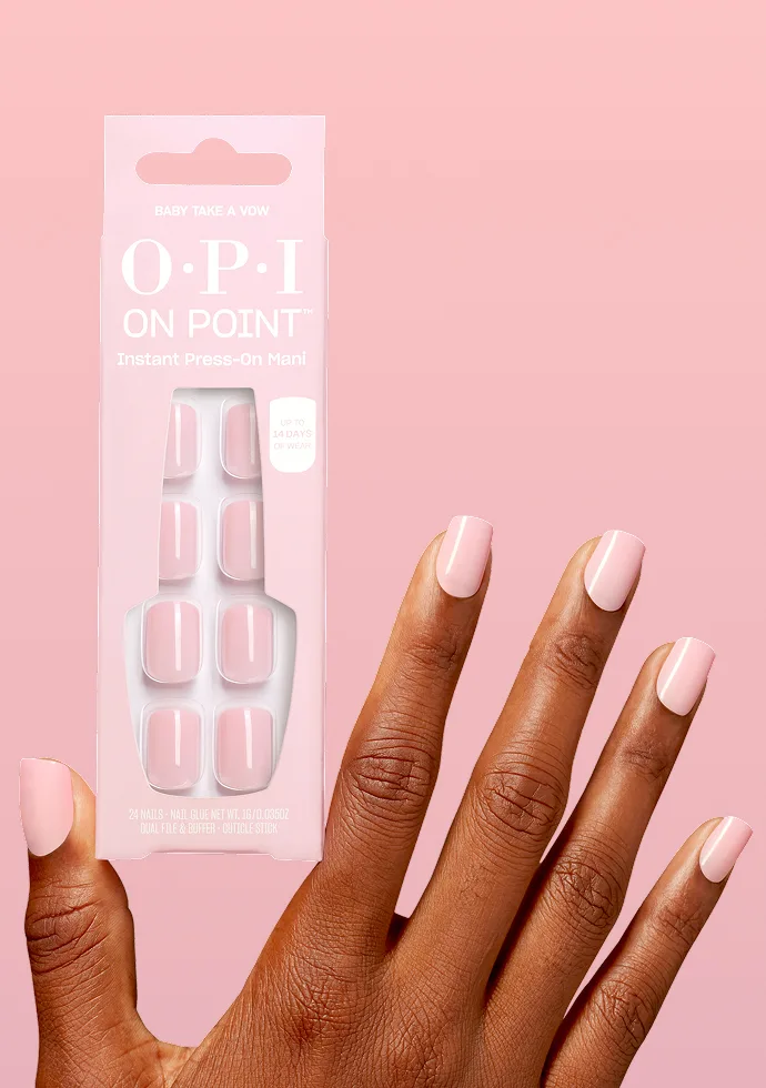 OPI On Point Press-on Nails: Baby Take a Vow OPI On Point Press-on Nails: Baby Take a Vow