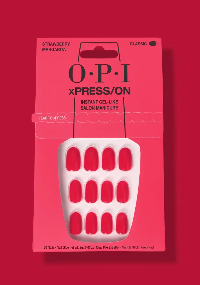 Strawberry Margarita Bright Pink Press-on Nails Strawberry Margarita Bright Pink Press-on Nails