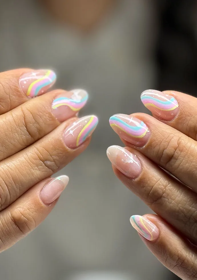 @lpwnailpro: I’m inspired by abstract designs, fluid art, and the vibrant, organic patterns found in nature