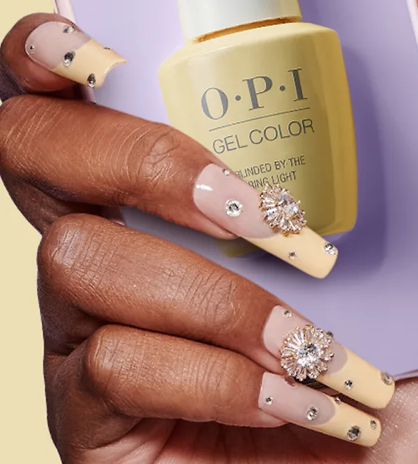 Yellow, You're On Mute Nail Charms and Embellishment Nail Art