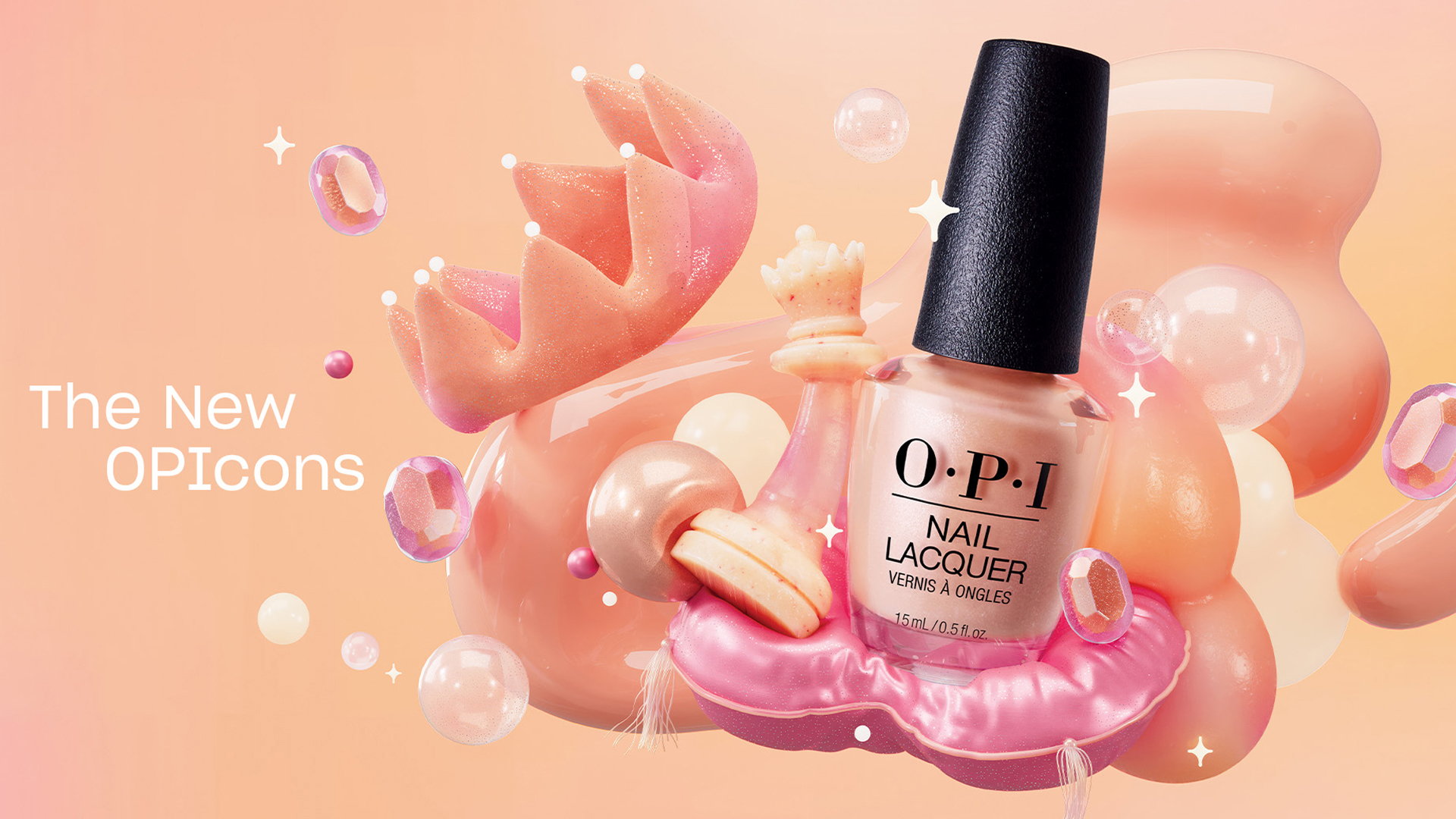 Good Nighty Aphrodite Pink Long Lasting Nail Polish | OPI