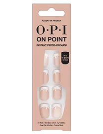 OPI On Point White Press-on Nails