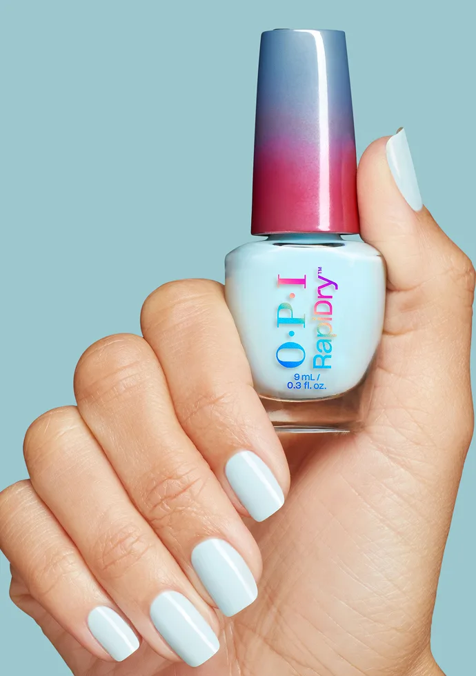 Our RapiDry™ quick-dry nail polish is g2g in just 60 secs and is perfect for someone on the go