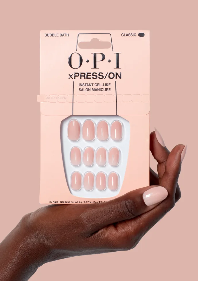 Shop Bubble Bath Short Press-on nails