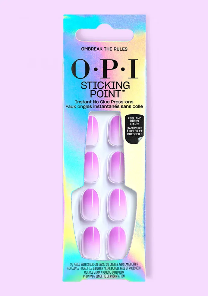 Ombre Nails OPI Ombreak the Rules No-glue Press-on Nails Ombre Nails OPI Ombreak the Rules No-glue Press-on Nails