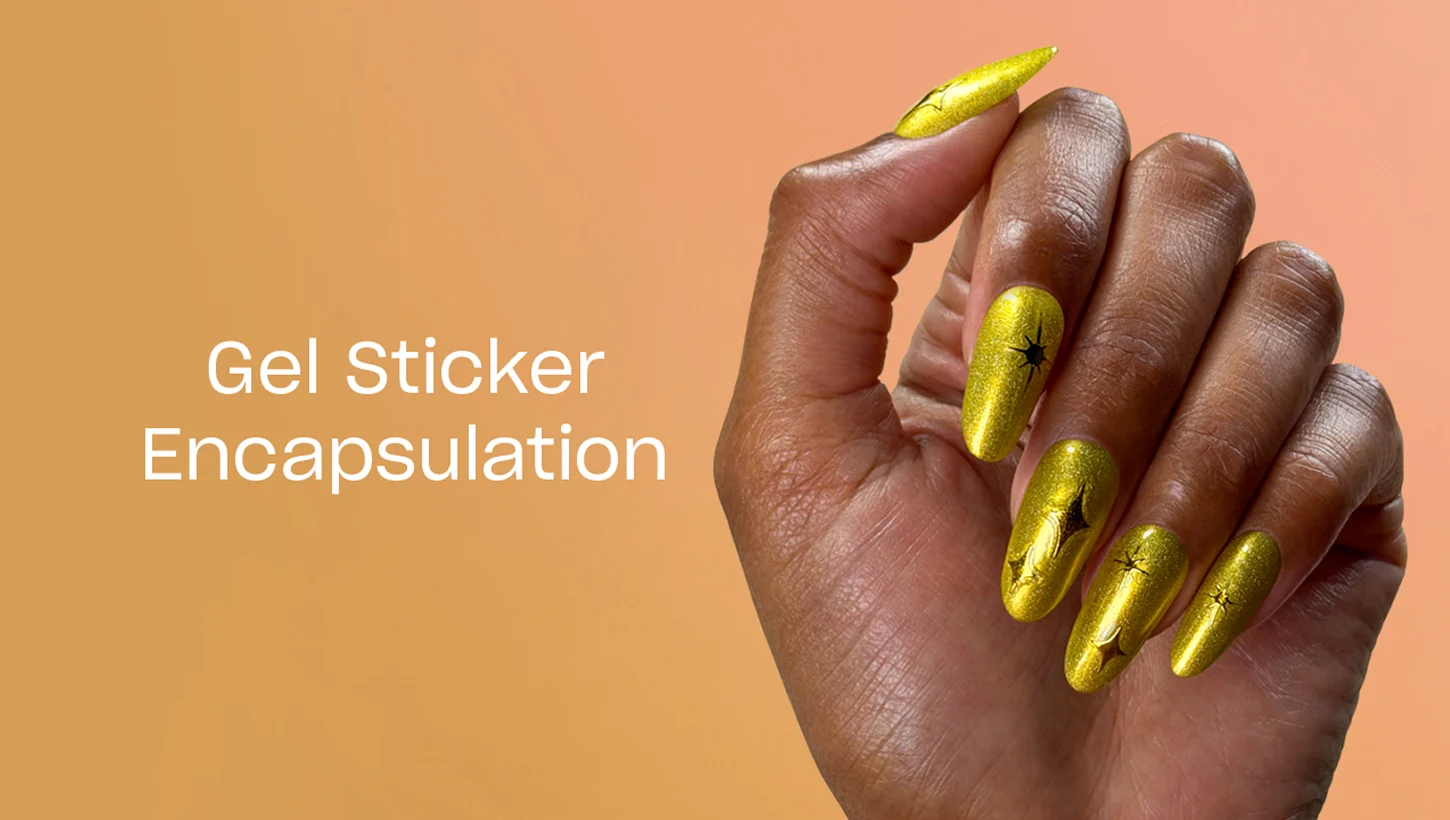 How to Encapsulate Stickers with Gel