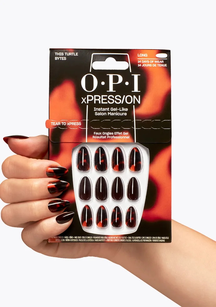 Oh snap! Show your wild side and flaunt bold, byte-me nails. Oh snap! Show your wild side and flaunt bold, byte-me nails.