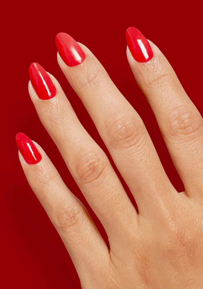 Both pale lights and bold brights are great nail shades for those with light-medium skin tones