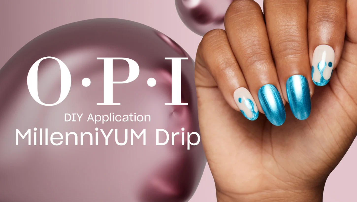 MillenniYUM Drip DIY Nail Art Video Tutorial