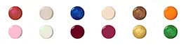 The OPI x M&M'S Holiday Collection Infinite Shine Shades