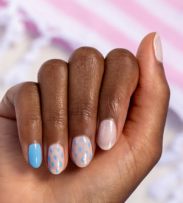 Lets Raincheck 'Bu Summer Nail Art Look