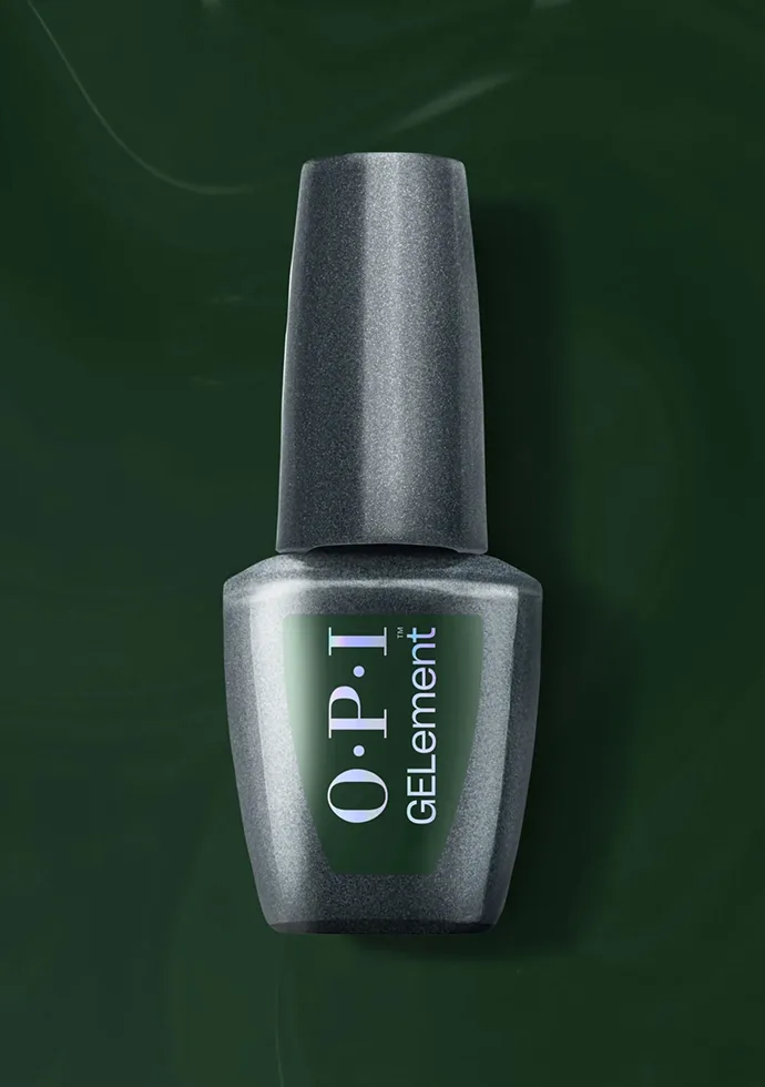 Almost Black Dark Green Nail Polish: Garden My French Almost Black Dark Green Nail Polish: Garden My French