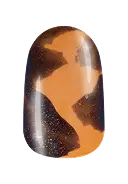Apply irregular spots of Grunge Queen to the nail