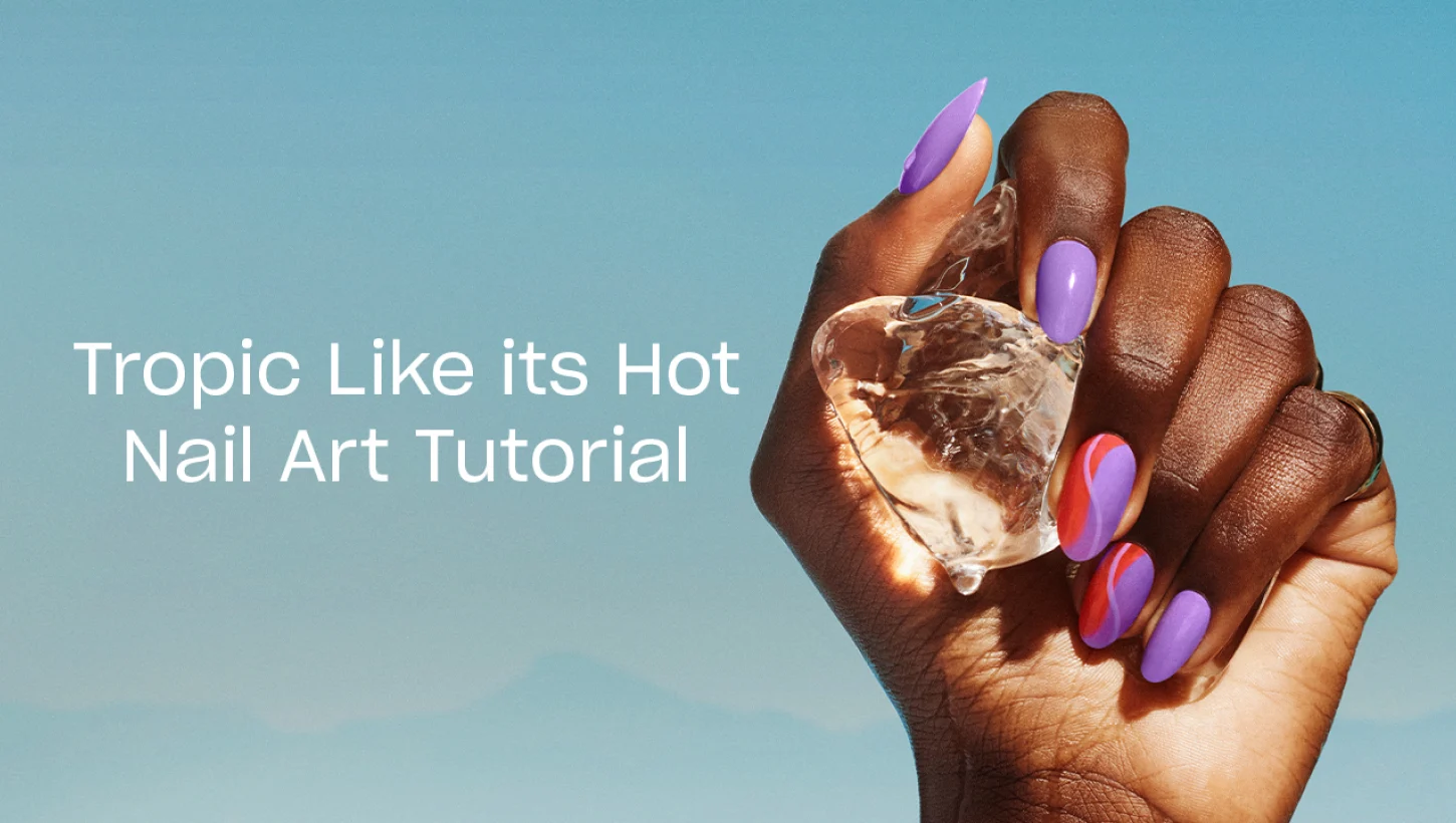 Tropic Like It's Hot Nail Art Video