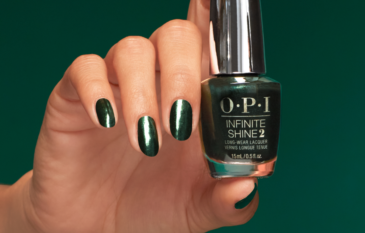 Opi store dark green