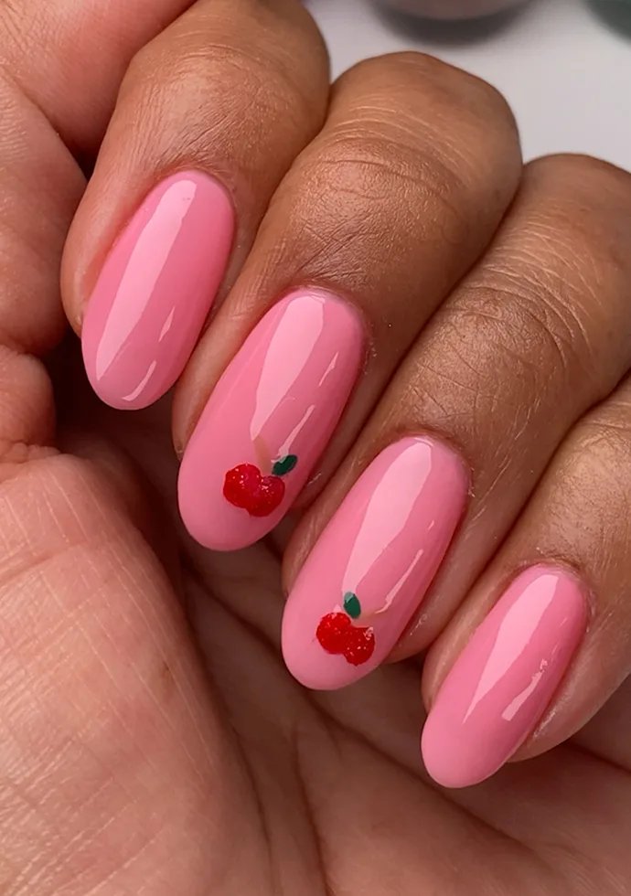 How to do Fruit Nails: DIY Apple Nail Art Look How to do Fruit Nails: DIY Apple Nail Art Look