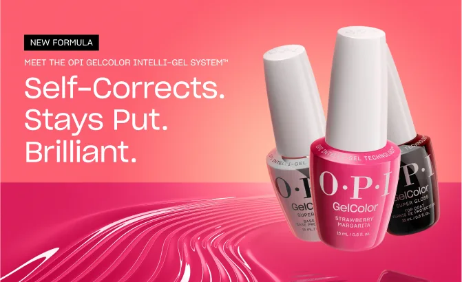 OPI’s GelColor Intelli-Gel™ System 