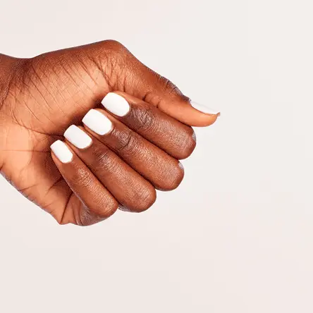 Milky White Nails