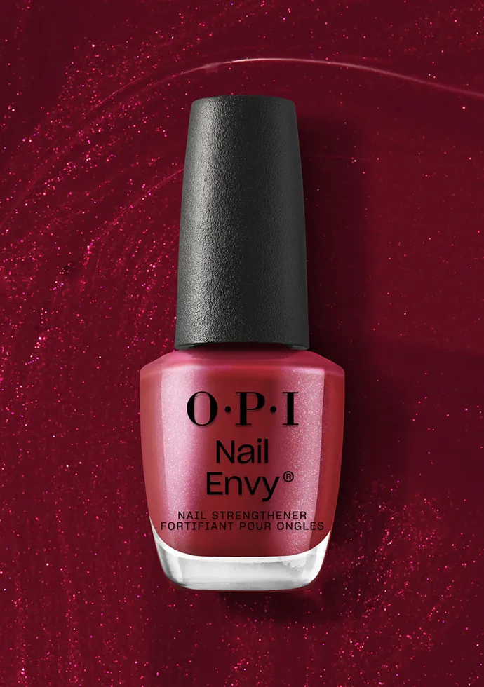 OPI Tough Luv Nail Strengthening Red Pearl Nail Polish OPI Tough Luv Nail Strengthening Red Pearl Nail Polish