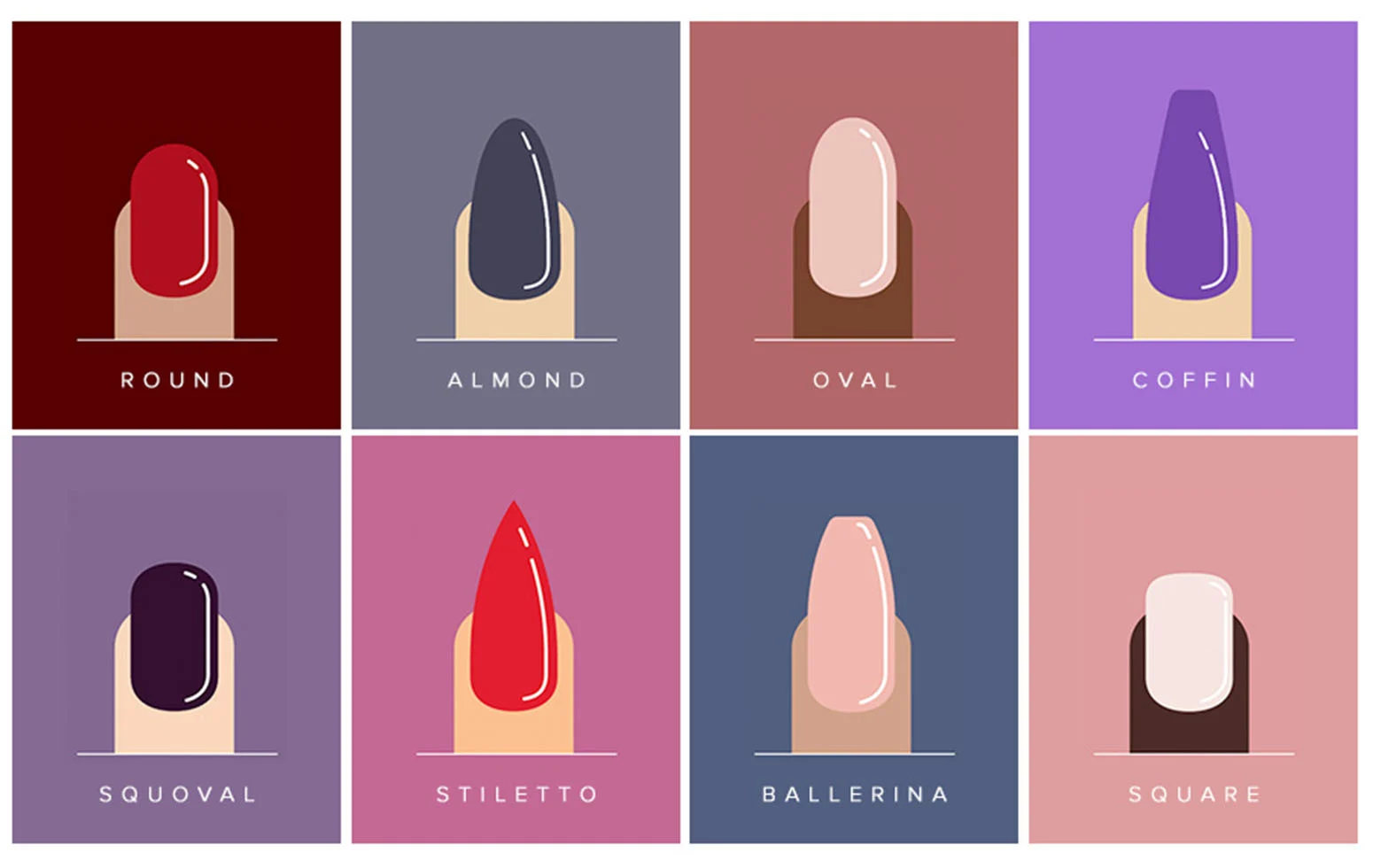 How to Find the Best Nail Shape for your Hands