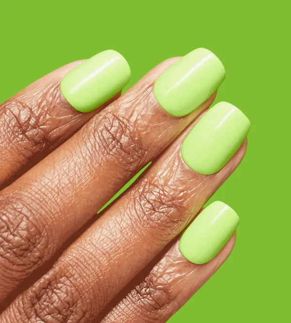 The Beat Goes Neon Green Neon Press-on Nails
