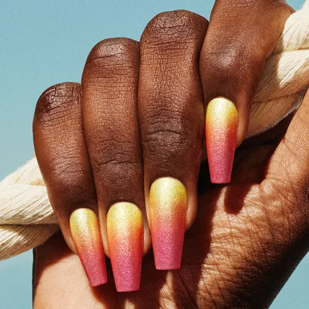 Stunshine Summer 2026 Ombre Sunset Nail Art Look