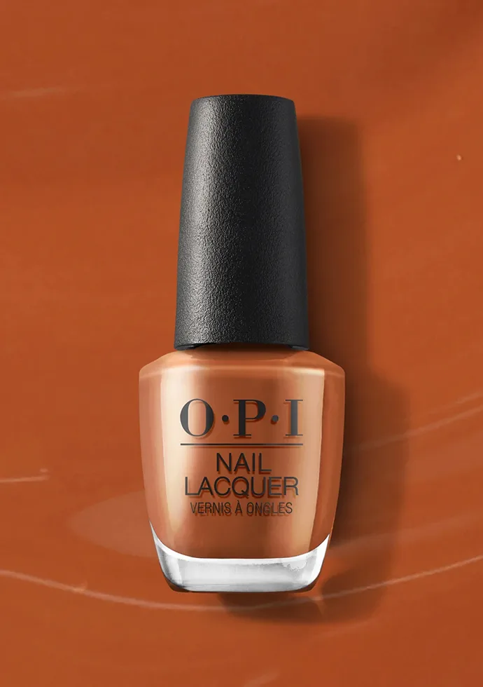 Fall Orange Nail Polish