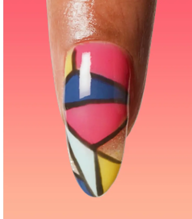 Geometrick Pro GelColor Nail Art