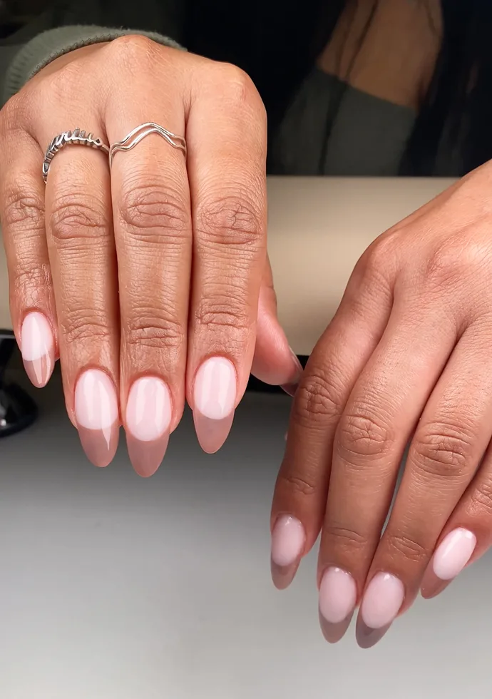 Toasted French Tips ft. Powder Perfection x Liquid Perfection Universal Monomer