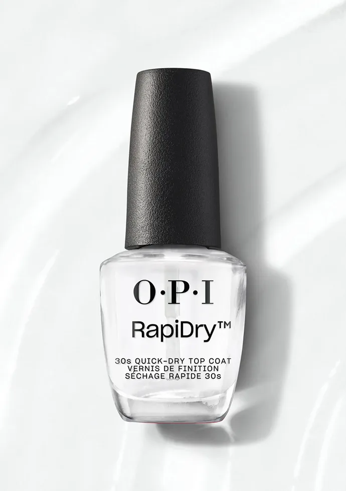 How do I make nail polish dry fast?