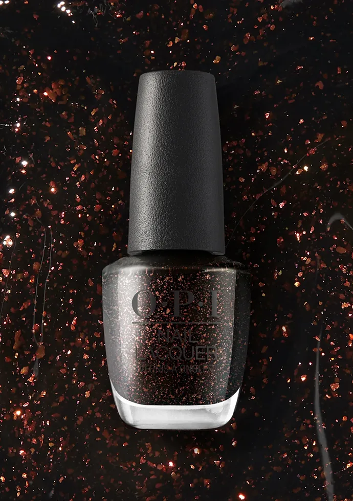 Black Glitter Nail Polish: Grunge Queen Black Glitter Nail Polish: Grunge Queen