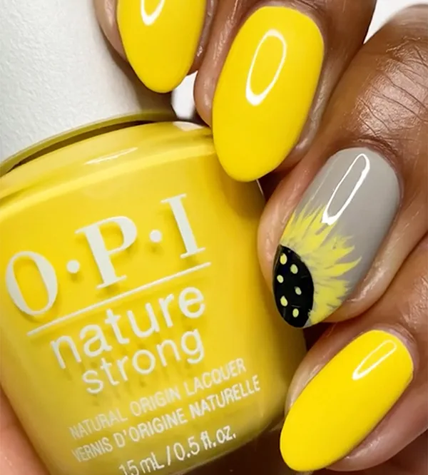 Floraling Over You Nature Strong Nail Art