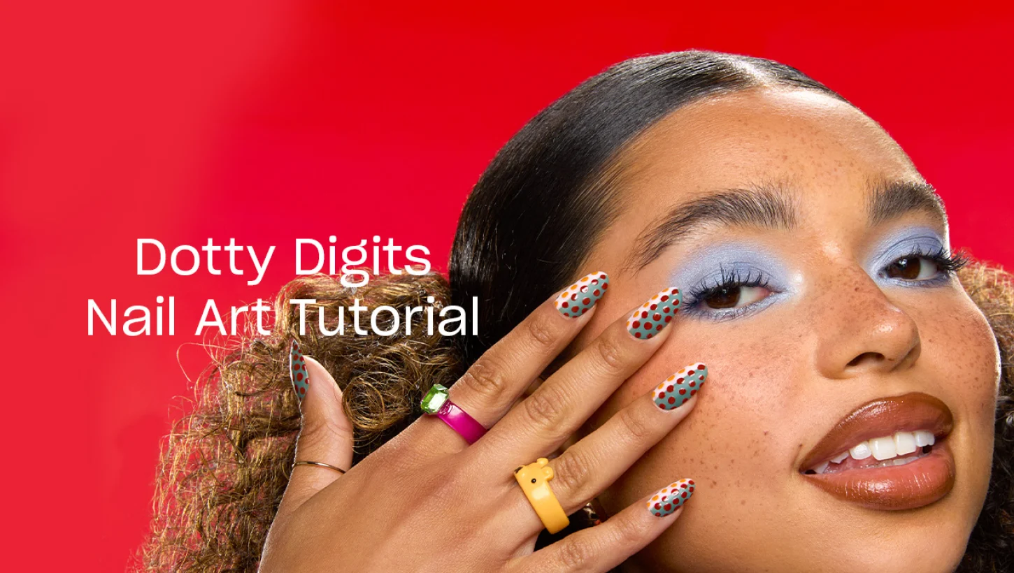 Dotty Digits Pro Fall Nail Art Look Dotty Digits Pro Fall Nail Art Look