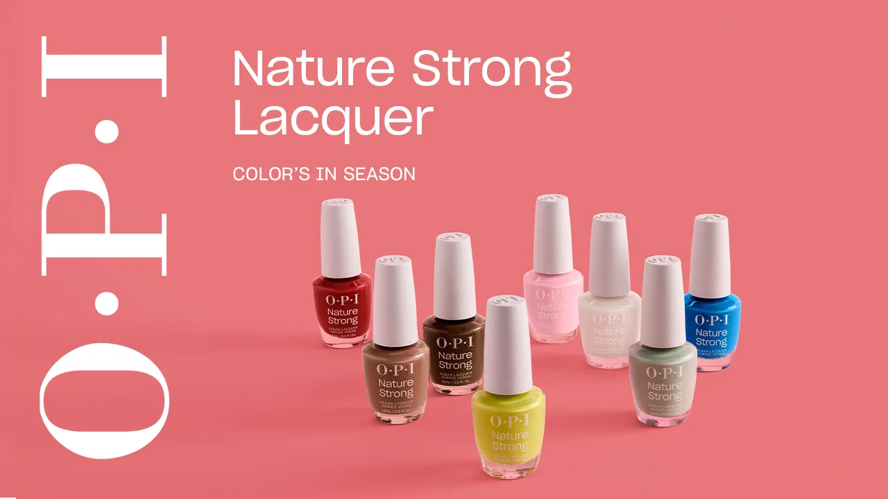 New OPI Nature Strong Vegan Nail Polish Shades New OPI Nature Strong Vegan Nail Polish Shades